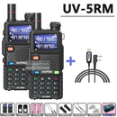 BAOFENG 5RM 10W Ham Radio Long Range UV5RM Handheld Two Way Radio NOAA Weather Receiver Rechargeable FM Radio Professional USB-C