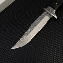 Outdoor Camping Survivalmesser 7cr13mov Klinge Holzgriffe Selbstverteidigung Wildnis Taktik Gerade Messer Militärmesser