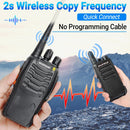 Baofeng BF-88E Walkie Talkie Wireless Copy Frequency Long Range UHF 400-470MHz Portable Ham Two Way Radio for Hunting