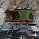 Camping ABS 2-4 Person Outdoor Hiking Rooftop Tent Roof Top Car Tent Triangle Hard Shell Top Roof Tent