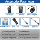 Baofeng BF-88E Walkie Talkie Wireless Copy Frequency Long Range UHF 400-470MHz Portable Ham Two Way Radio for Hunting