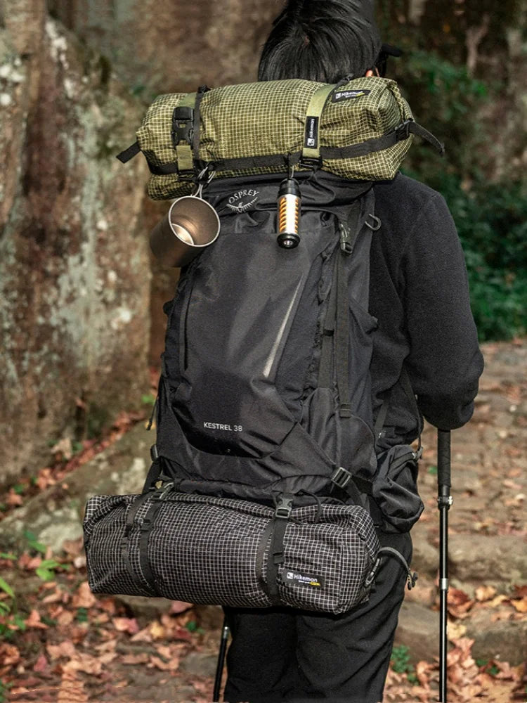 HIKEMAN 12L Outdoor-Bergsteigertasche Camping Wanderreittasche, Utility Bag, Multifunktionale Erweiterungs-Aufbewahrungstasche