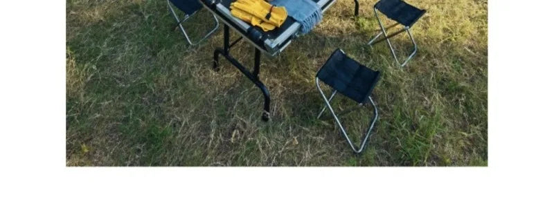 Folding Camp Kitchen Storage Box & Table