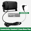 TSA-6203 External Speaker Mini Ham CB Radios Compatible with Yaesu Kenwood ICOM Motorola Car Mobile For HF VHF UHF Transceiver