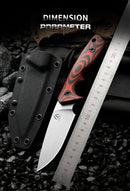 High quality fixed blades, outdoor knives, preferred for camping and hiking, durable and portable, a gift for men