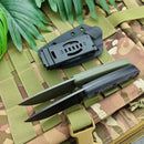 Multipurpose Utility Camping Fishing Essential Straight Knife with K Sheath Ergonomic Design Portable Cutting EDC Outdoor Knives