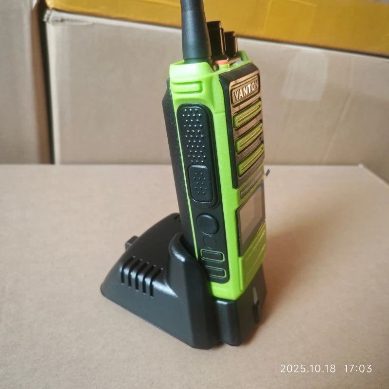 10W Ham Radio Uhf 400-480Mhz Long Range Walkie Talkies Ip67 Waterproof Wireless Set Marine For Camping Baofeng Uv 9R Pro V2
