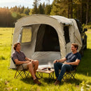 Universal Car Camping Tent - Easy Setup, 210D Tear-Resistant, Spacious, Four Seasons Usable, Multi-Car Compatible for SUV