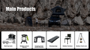Outdoor Camping Cooking Set Camping Kitchen Box Cookware Table Stove Portable Car Folding Kitchen For Outdoor Camping Hiking