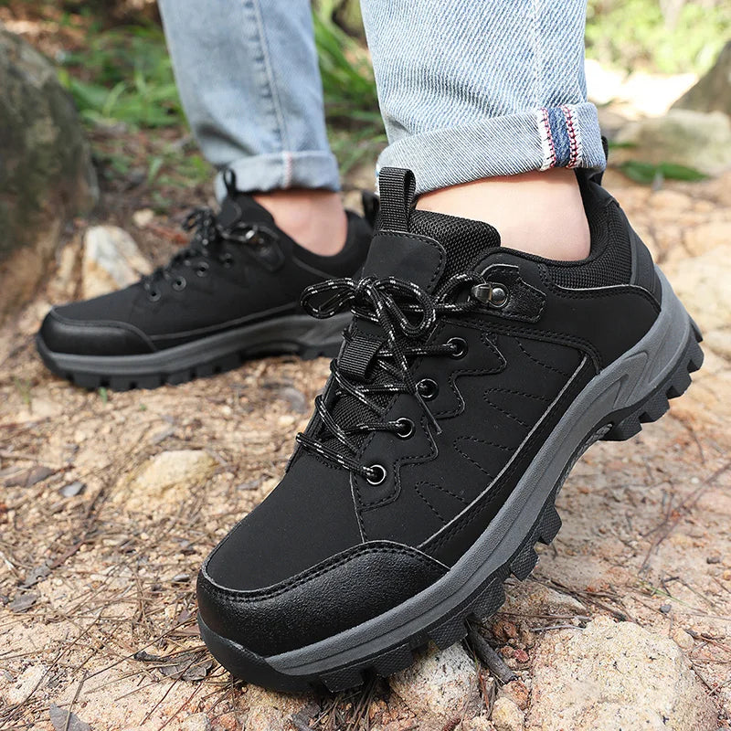 High Quality Hiking Shoes Men's Ankle Boots Durable Non-slip Climbing Shoes Outdoor Tourism Trekking Sneakers for Men Trail Shoe