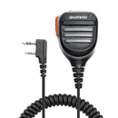 BaoFeng Walkie Talkie BF-780 2 Pin PTT Speaker Mic for Quansheng UV-K5 K6 Baofeng UV-5R BF-888S UV-5RH 21 17 PRO HAM Radio