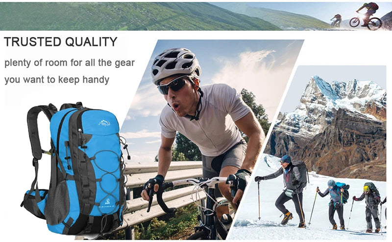 Robuster 40-Liter Trekkingrucksack – Ideal für Bergsteigen, Wandern und Camping – Herren-Taktikrucksack