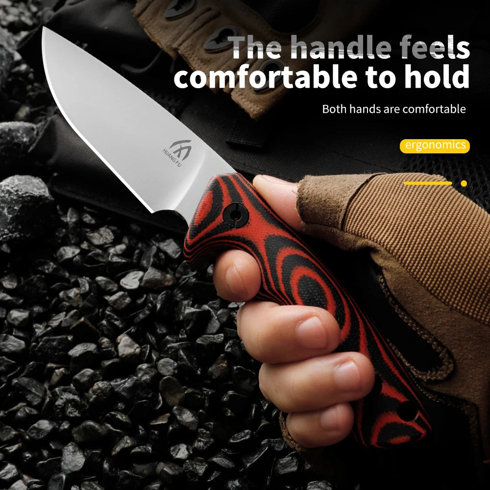 High quality fixed blades, outdoor knives, preferred for camping and hiking, durable and portable, a gift for men