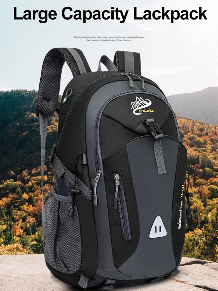 Neuer Reise-Rucksack für Herren Damen Outdoor Wandern Camping Rucksäcke Große Kapazität Laptop-Taschen Leichte Bergsteiger-Tasche