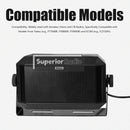 TSA-6203 External Speaker Mini Ham CB Radios Compatible with Yaesu Kenwood ICOM Motorola Car Mobile For HF VHF UHF Transceiver