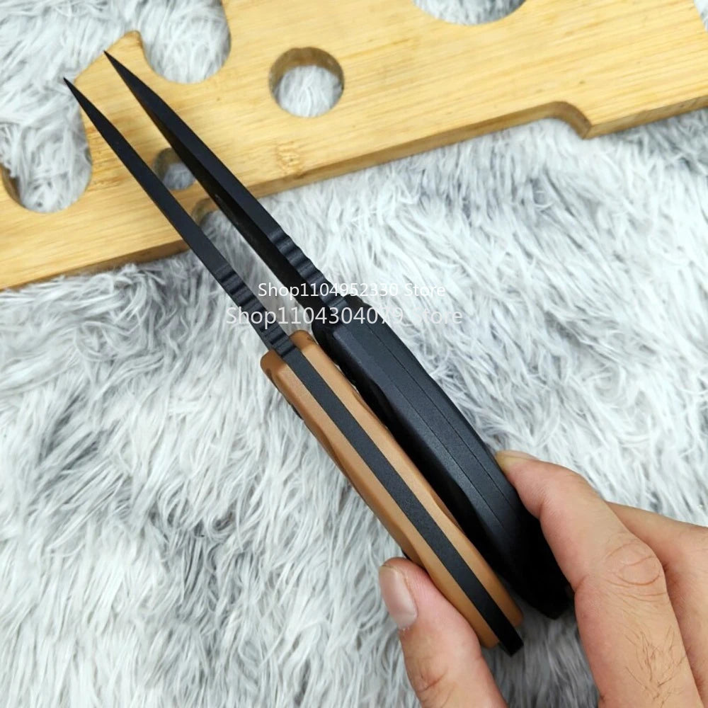 CUT Camping Wandern Angeln Unverzichtbares Outdoor-Abenteuer Tragbares gerades Messer Langlebiger ergonomischer Griff Dschungel-Überlebensmesser