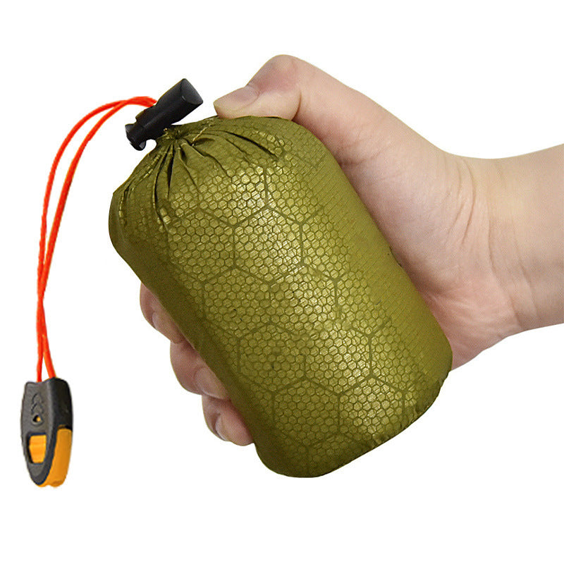 Outdoor Emergency Waterproof Drawstring Emergency Tent Nylon Drawstring Storage Bag