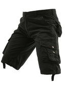 Mens Tactical Cotton Washed Outdoor Shorts